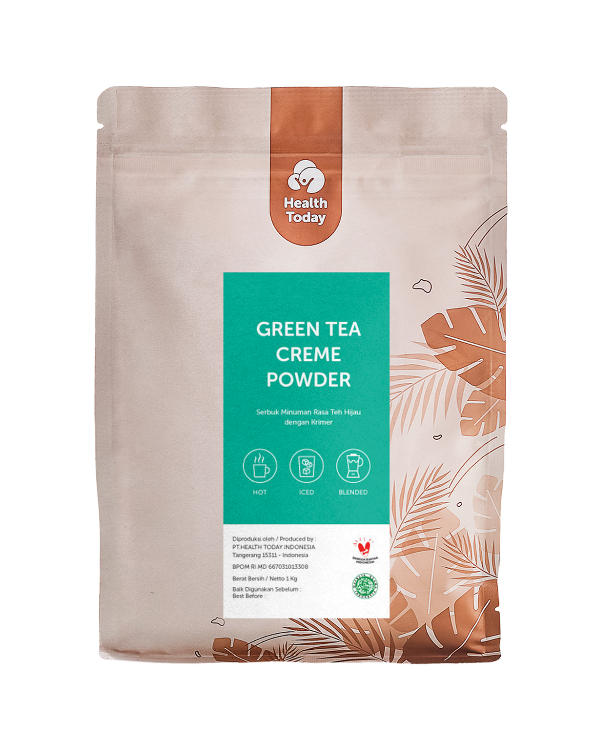 Health Today Powder Green Tea Creme 1 kg