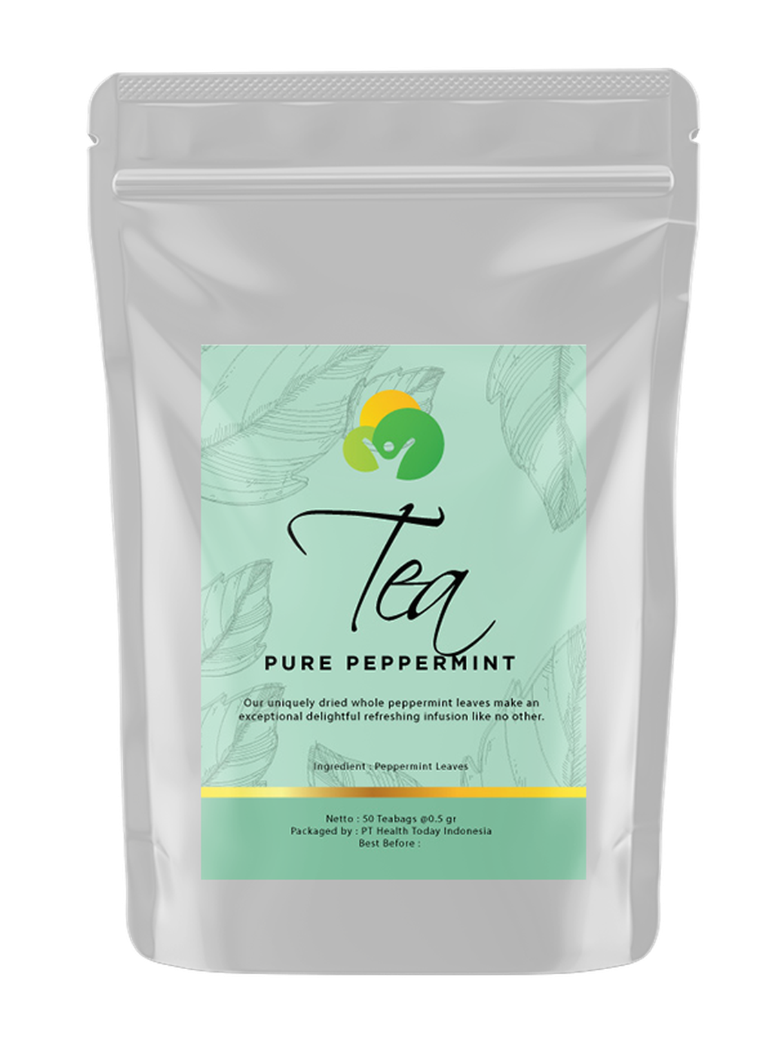 Tea Pure Mint 50 Teabags @0,5 gram (25 g)